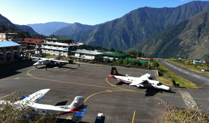 Lukla Airport Gate Way to Everest Trek